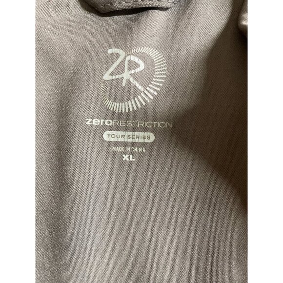 Eisenhower GC USAFA Zero Restrictions Red Pullover 1/4 Zip Mens XL *FLAW - Picture 8 of 8